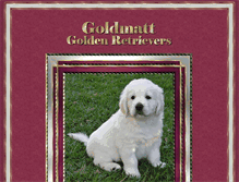 Tablet Screenshot of goldmatt.com